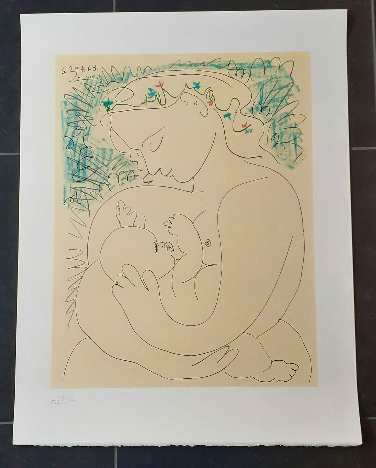 Pablo Picasso - Maternité verkocht voor € 145!