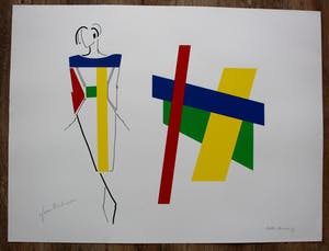 Bob Bonies - Zeefdruk in samenwerking met Frans Molenaar - 1989 kopen? Bied vanaf 100!