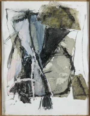 Guy Ibanez - Gemengde techniek op papier, Zonder titel - Ingelijst kopen? Bied vanaf 100!