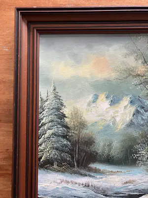 John L Harding - Prachtig winters landschap kopen? Bied vanaf 40!