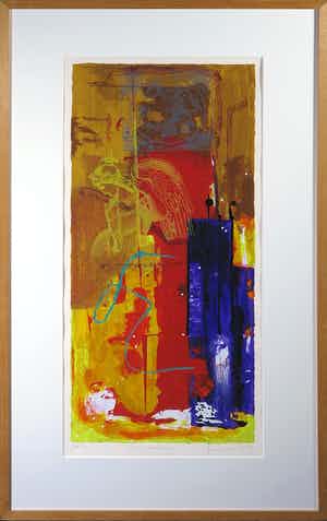 Piotr Konkel - Zeefdruk, The Gatekeeper - Ingelijst (Groot) verkocht voor € 1!