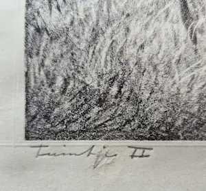 Aart van Dobbenburgh - Tuintje. 1932. kopen? Bied vanaf 20!