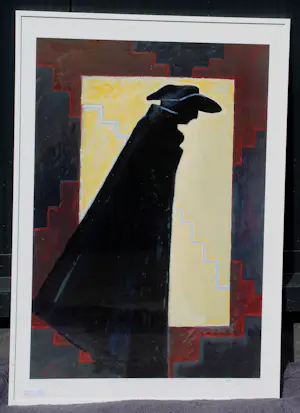 Eric Claus - Ingelijste cristal druk: Dottore(Commedia dell 'arte) - 1999 kopen? Bied vanaf 100!