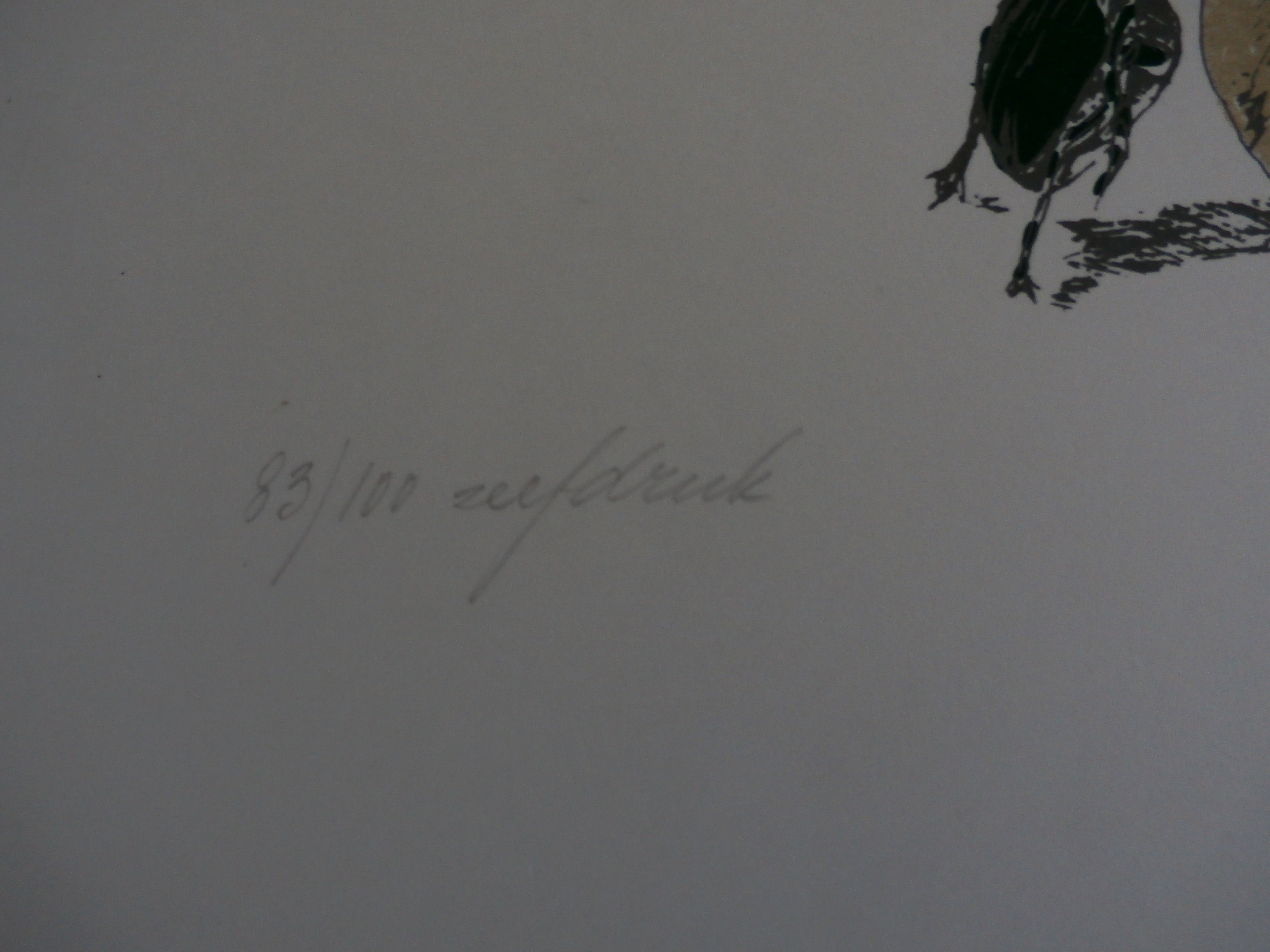 Benjamin Frankel - zeefdruk: mestkevers kopen? Bied vanaf 20!