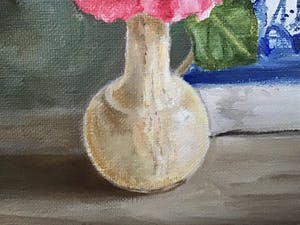 Niet of onleesbaar gesigneerd - ‘T rode bloempje kopen? Bied vanaf 1!