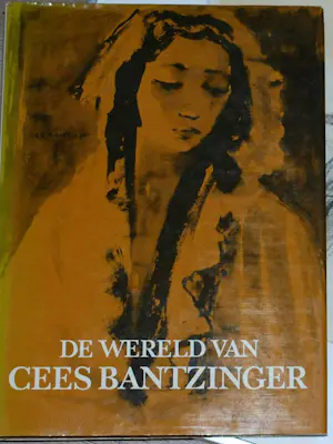 Cees Bantzinger - meisje in café 1974 - tekening met aquarel - mooi ingelijst- incl hardcoverboek kopen? Bied vanaf 120!