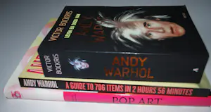 Andy Warhol - 3 boeken Pop-Art kopen? Bied vanaf 50!