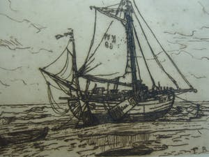 Frederika Broeksmit - VISSERSBOOT BIJ KATWIJK kopen? Bied vanaf 25!