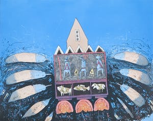 Gert Strengholt - Litho, West of the moon kopen? Bied vanaf 1!