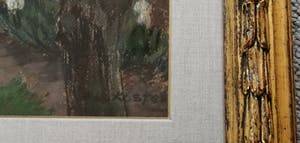 Anton L. Koster - Bloembollenveld bij de "Glip" (Heemstede) kopen? Bied vanaf 1950!