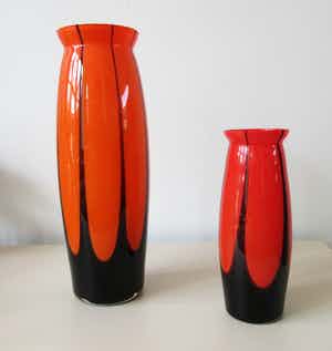 Wilhelm Kralik Sohne - Twee Tango vazen verkocht voor € 1!