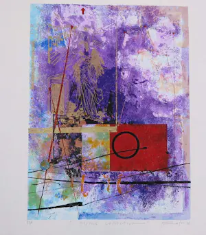 Piotr Konkel - Lot van 7 zeefdrukken op geschept papier, Verschillende titels kopen? Bied vanaf 75!