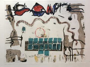 Tim Hinterding - monumentale kleurets: Untitled no. 4 kopen? Bied vanaf 40!