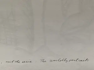 Thomas van der Linden - gemengde techniek op papier | 'The Worldly Portraits' | 1990 kopen? Bied vanaf 125!