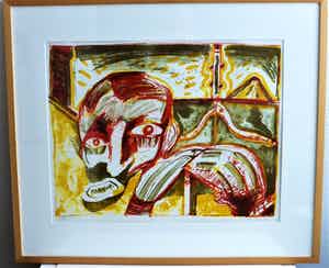 Lucebert - Kleine oplage en en groot(s) werk van deze CoBrA kunstenaar verkocht voor € 250!