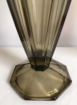 Val-Saint-Lambert - Art Deco 2 Luxval glazen vazen kopen? Bied vanaf 30!