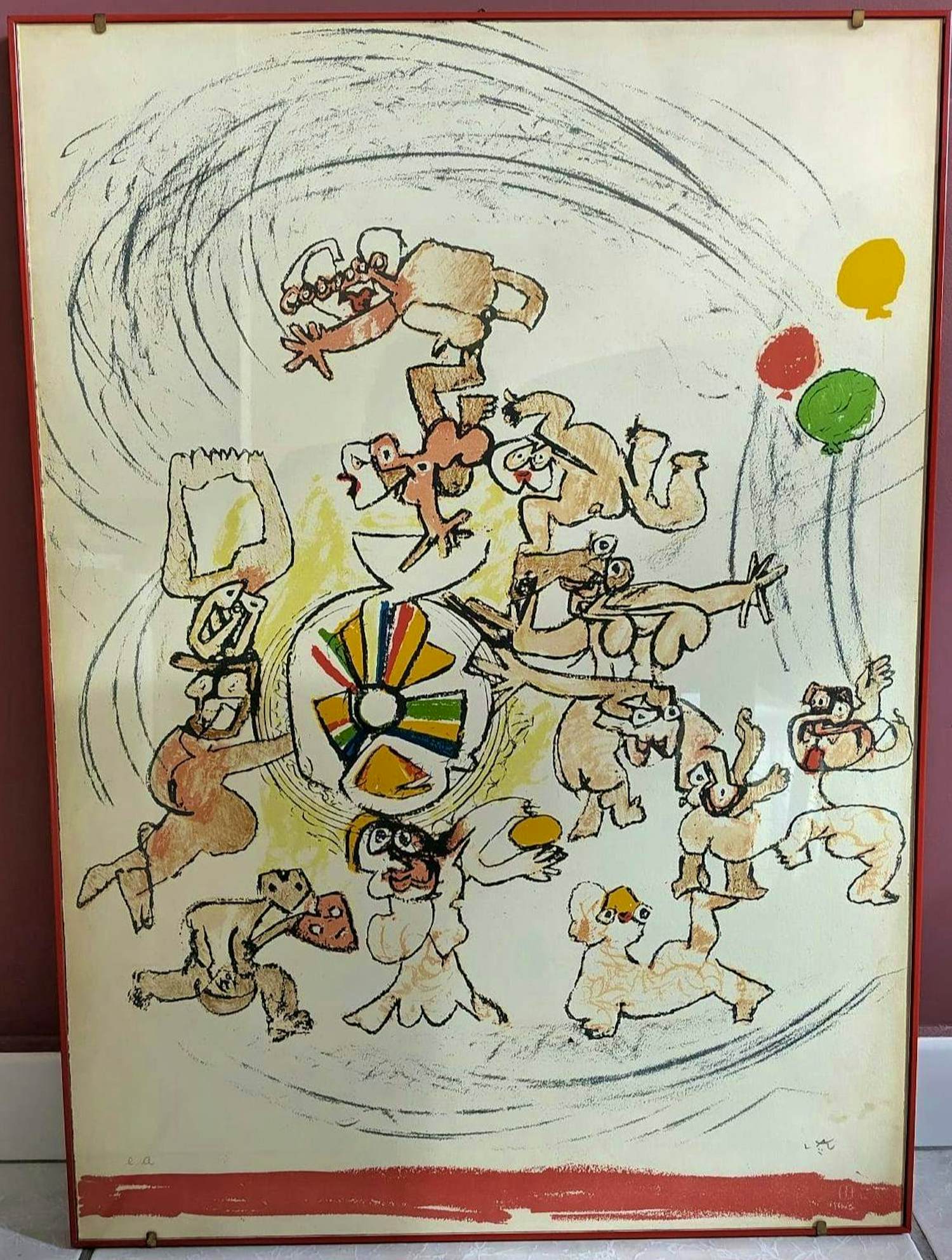 Roberto Matta - Dos Himnos de la Noche del Agua de Gabriela Mistral kopen? Bied vanaf 750!