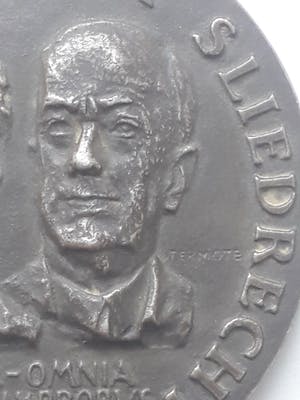 Albert Termote - Bronzen penning: 100 jaar Adriaan Volker Sliedrecht kopen? Bied vanaf 10!