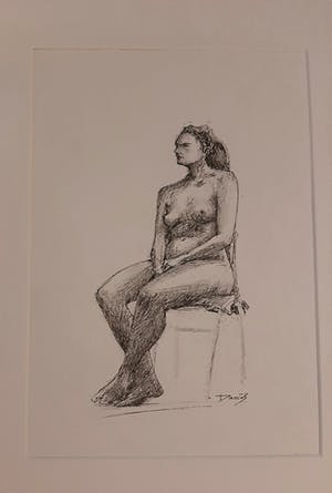 Niet of onleesbaar gesigneerd - Daniel Polyakov -Naakt kopen? Bied vanaf 1!