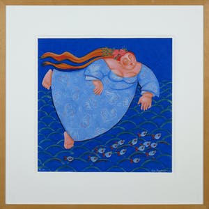 Ada Breedveld - Zeefdruk, Zonder titel 1 - Ingelijst kopen? Bied vanaf 35!