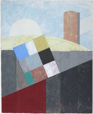 Henri Plaat - Gouache, Zonder titel - Ingelijst (Groot) kopen? Bied vanaf 150!