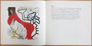 Keith Haring - Tekening in zilveren stift in plexiglazen case, Opgedragen aan George Mulder kopen? Bied vanaf 4200!