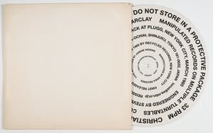 Christian Marclay - Record without a Cover - Re_issue Japan - Handgesigneerd kopen? Bied vanaf 1!