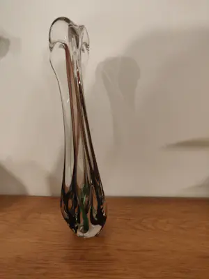 Max Verboeket - Vaas kristal 1960-1979 gesigneerd kopen? Bied vanaf 50!