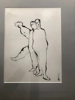 Melle Oldeboerrigter - inkttekening figuren kopen? Bied vanaf 50!