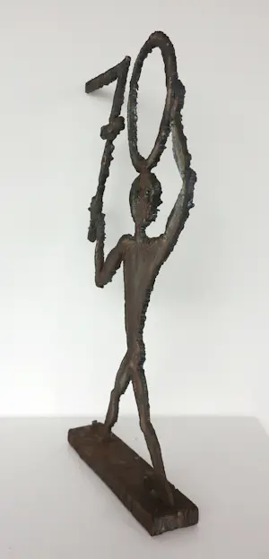 Albrecht Genin - Metalen sculptuur, Figur 70 kopen? Bied vanaf 500!