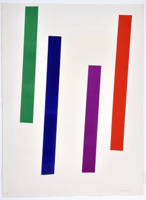 Willem Hussem - Geometrisch abstract kopen? Bied vanaf 150!