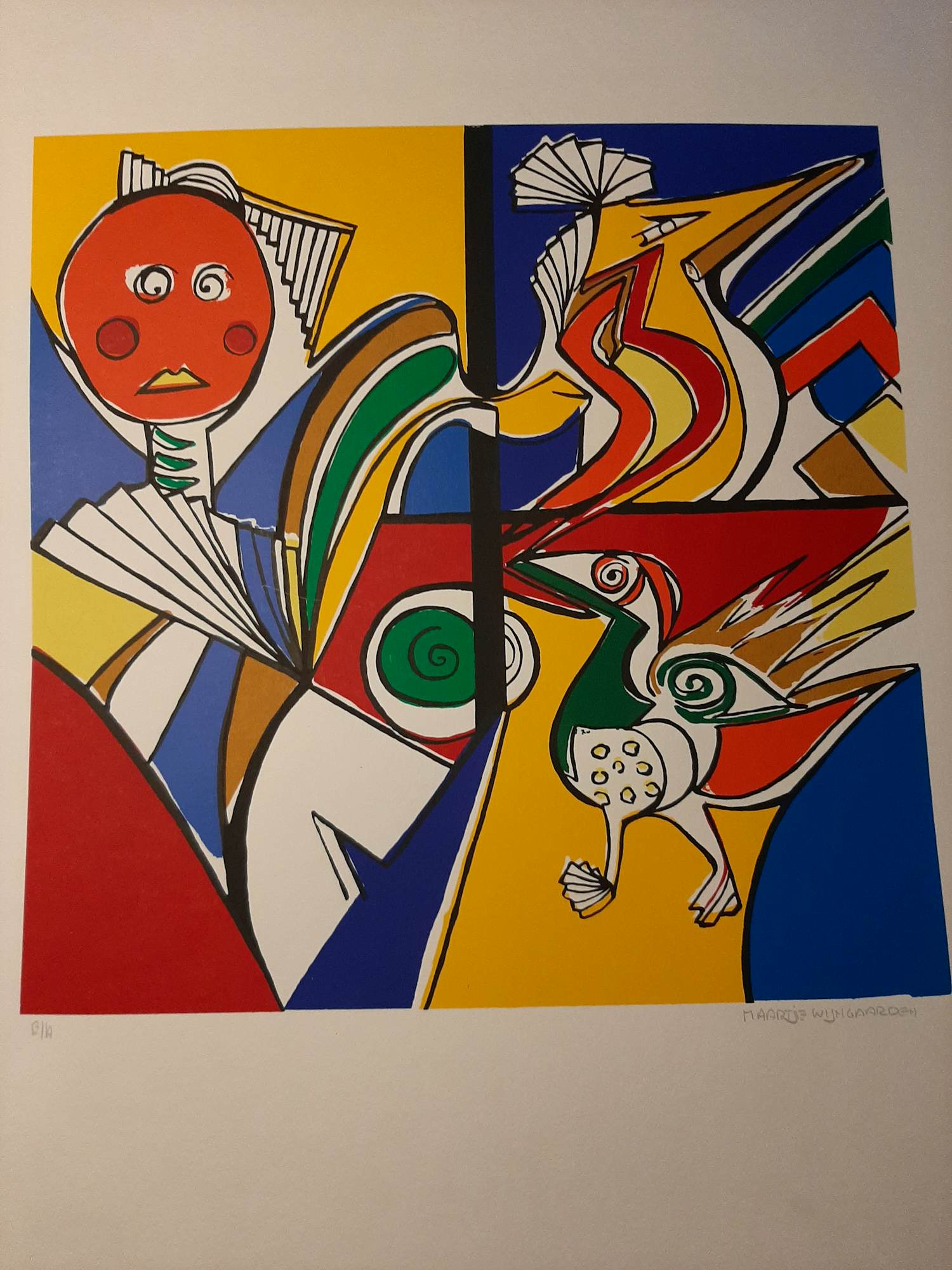 Maartje Wijngaarden - Zeefdruk, Who kopen? Bied vanaf 35!