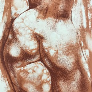 Georges Oudot - Mooie kleurenlitho - Torso - Gesigneerd - 49/150 kopen? Bied vanaf 75!