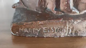Harry Elstrom - Gipsen beeld historisch figuur kopen? Bied vanaf 69!