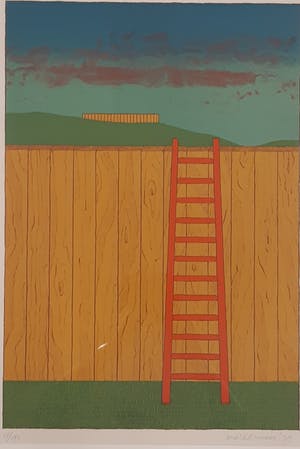 Mark Brusse - " Twee Schuttingen " uit de Prent 190- serie kopen? Bied vanaf 95!