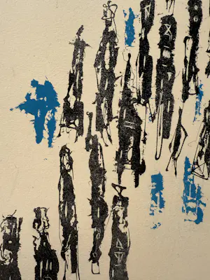 Jaap Kraanen - Handgesigneerde kleurenzeefdruk | 'Wandeling' | 1961 kopen? Bied vanaf 10!