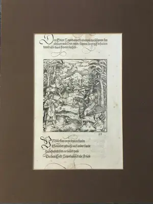 Hans Leonhard Schäufelein - “Theuerdank” set van 6 houtsneden uit 1519. kopen? Bied vanaf 600!