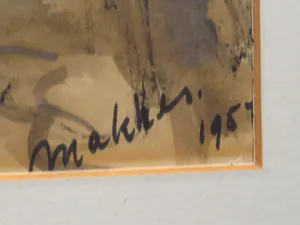 Jan Makkes - Dorpsgezicht (Vroeg werk) kopen? Bied vanaf 155!