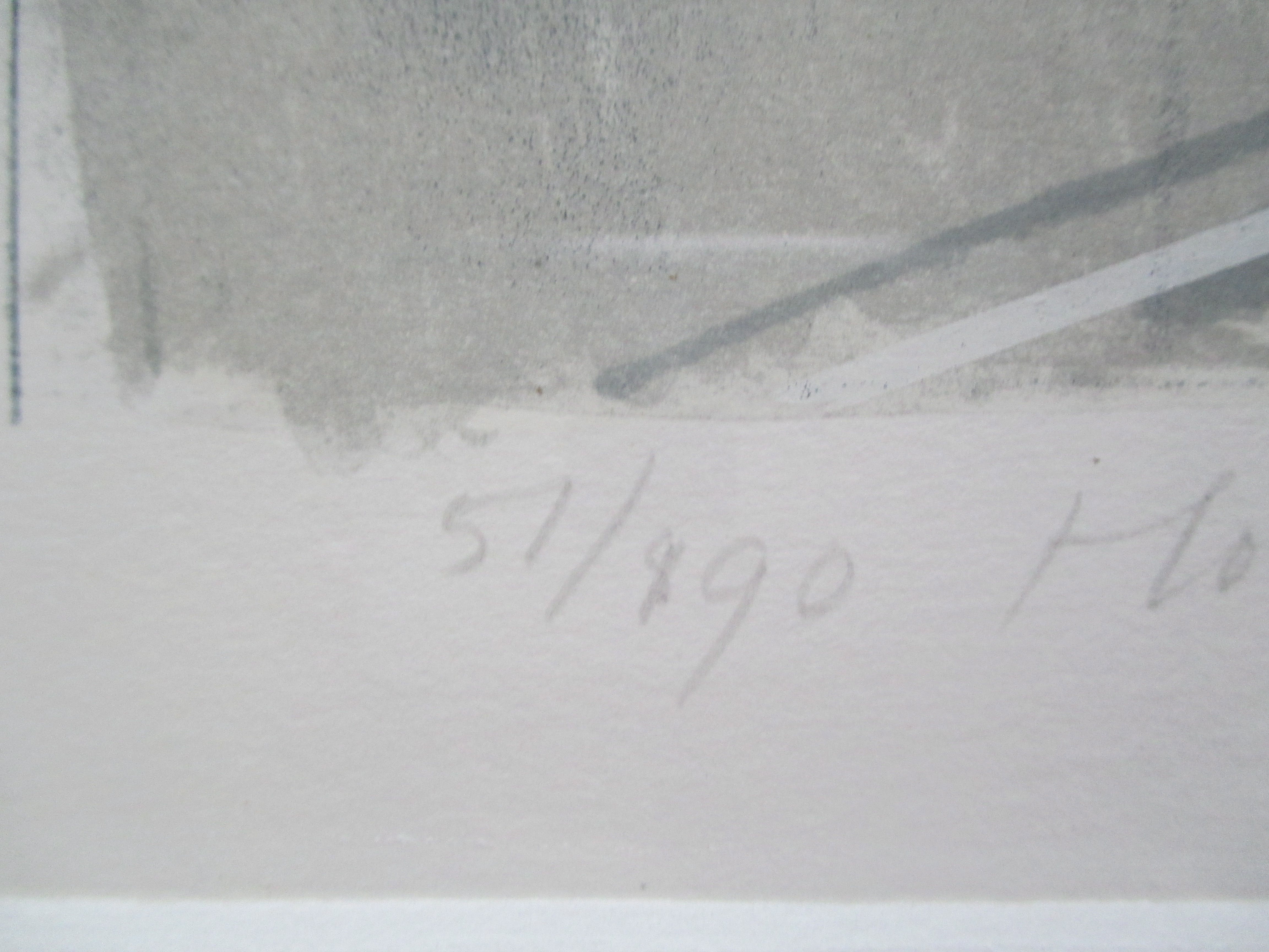 Joseph Cals - Ingelijste litho "Hommage aan Graham Sutherland" kopen? Bied vanaf 50!