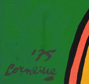 Corneille - Zeefdruk op doek, Le Monde de Fables de Charles Perrault - Ingelijst (Uitzonderlijk groot!) kopen? Bied vanaf 2000!