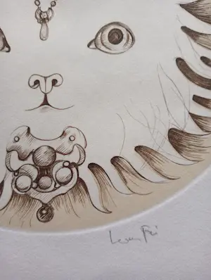 Leonor Fini - Leonor Fini Ets Surrealisme Le Chat Soleil 1975 kopen? Bied vanaf 75!