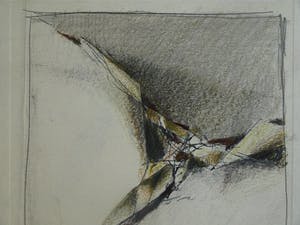 Fon Klement - 2 Tekeningen , schetsen - 1987 kopen? Bied vanaf 50!