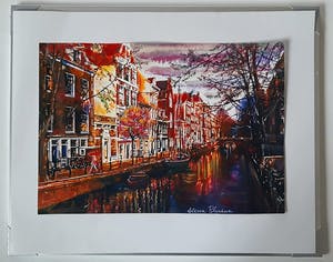 Elena Polyakova - Een gracht in Amsterdam kopen? Bied vanaf 65!