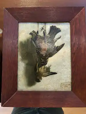 Jan Herman Coster - Stilleven 3 vogels vendu pour 270€ !