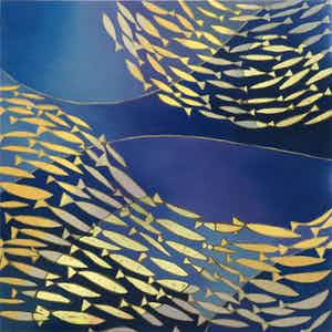 Valentin Bakardjiev - Olieverf op doek, Zonder titel (Groot) verkocht voor € 1!