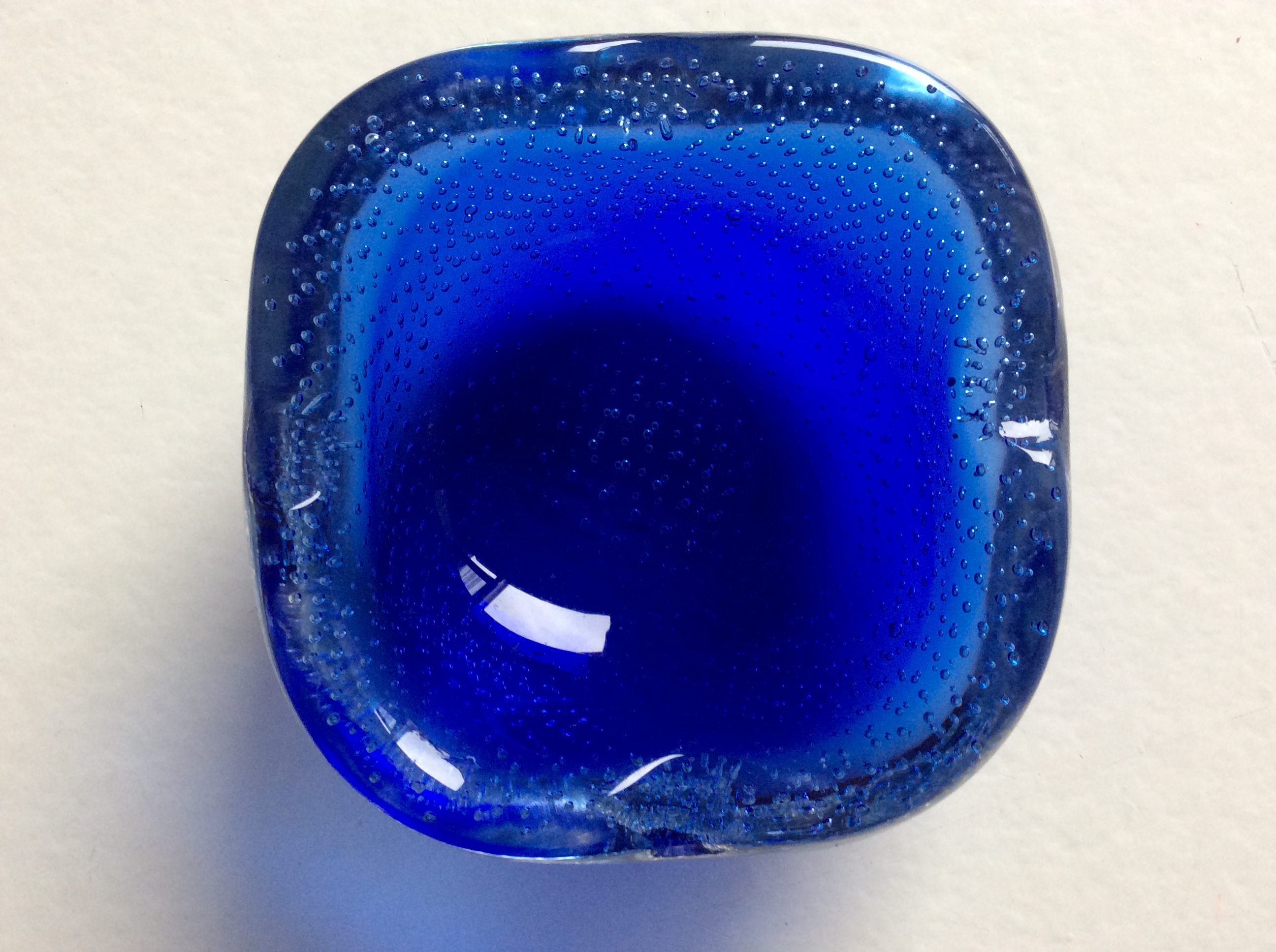 Venini - 'controlled bubbles' glasobject kopen? Bied vanaf 14!