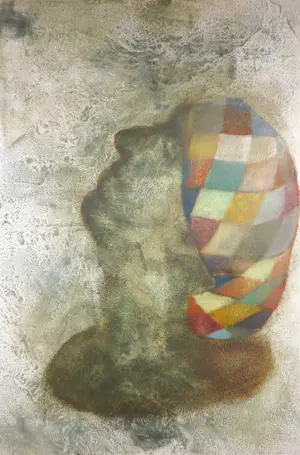 Eta Bender - Olieverf op doek, Hoofd - Ingelijst (Groot) kopen? Bied vanaf 1!