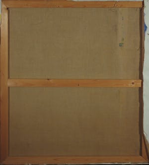 Pieter Haan - Acryl op doek, Zittend figuur kopen? Bied vanaf 1!