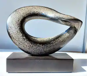 Karin van Ommeren - Abstracte compositie, hardstenen beeld (unica) verkauft für € 806!