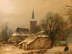 Jan Beaufort - Schaapskudde bij Laren kopen? Bied vanaf 1!